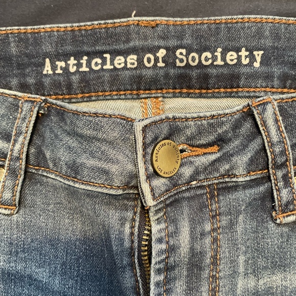 Articles of society distressed denim - Picture 2 of 5